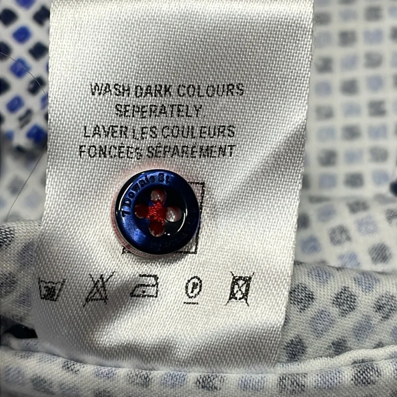 7 Downie St. Long Sleeve Contemporary Fit Button Up Sport Dress Shirts M (4) - Picture 13 of 15